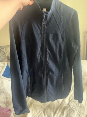 lululemon athletica Women's Navy Lightweight Zip Jacket
